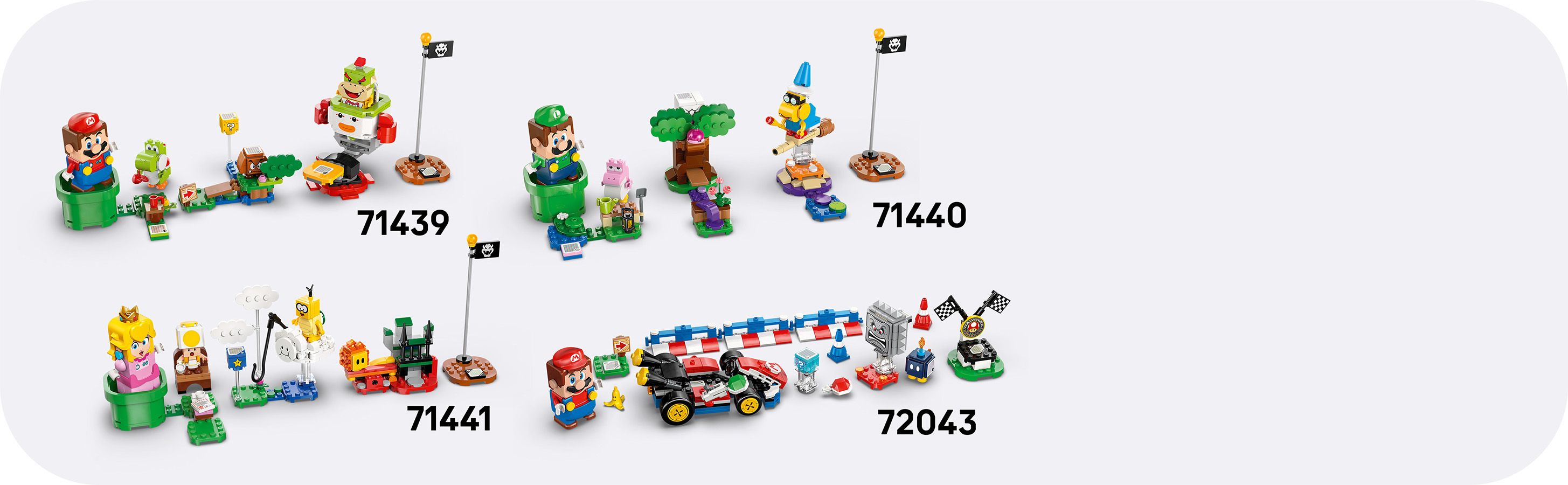 Úžasné darčeky LEGO® Super Mario™